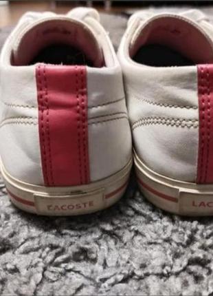 Lacoste фирменные кеды3 фото