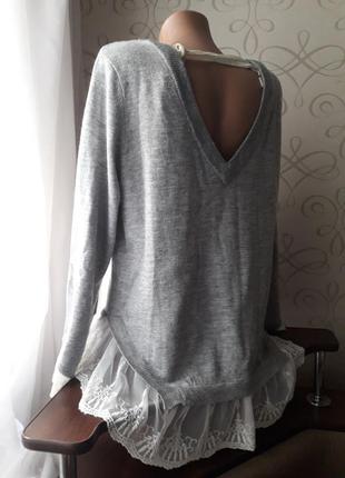 Светрик з мереживом 3