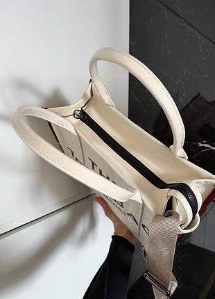 Сумка marc jacobs tote bag textile5 фото