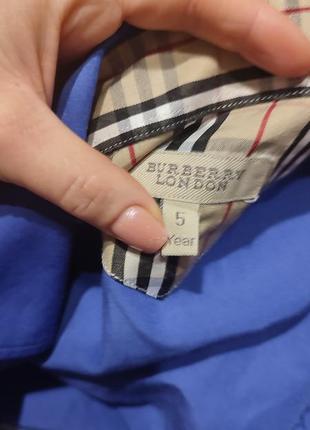 Комплект костюм нарядный праздничный рубашка burberry london и брюки брюки коттоновые denim co.8 фото