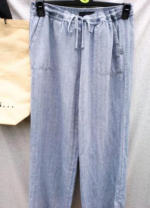 M&s широкие брюки из льна rich3 фото