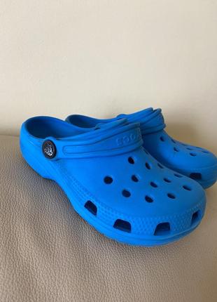Crocs шльопанці дитячі сині розмір 27