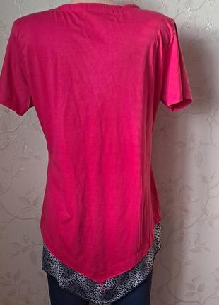 Женская футболка большой размер, футболка батал, футболка супер-балта, удлиненная футболка, футболка туника7 фото