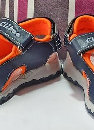 Спортивные открытыте босоножки сандали 260 летняя обувь для мальчика clibee клиби р.268 фото