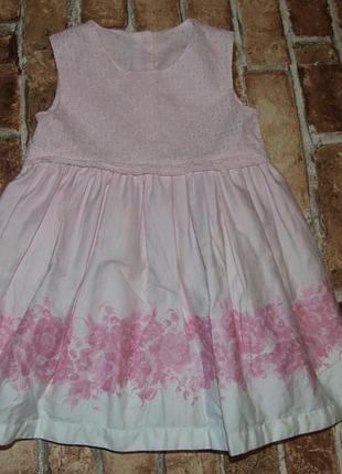 Платье девочке 1 год 12 - 18 мес 3