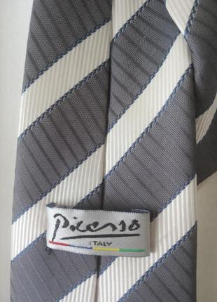Шелковый мужской галстук,италия,picesso2 фото