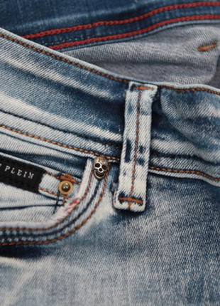 Укороченные джинсы philipp plein5 фото