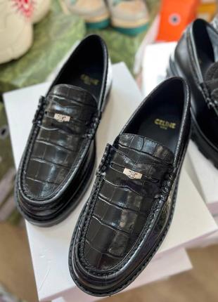 Лоферы в стиле celine