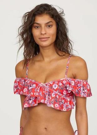 H&m-s-бюстгальтер-верх с оборками от купальника