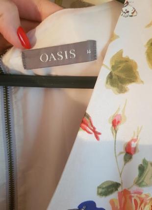 Праздничное атласное платье oasis3 фото