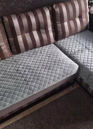 Накидки чохли на диван + килим з антискользьким покриттям3 фото