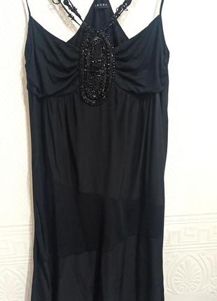 Коктейльное шелковое италийское дизайнерское платье sisley2 фото