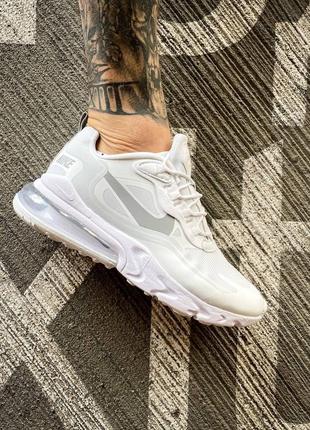 Женские кроссовки nike air max 270 react "white#найк