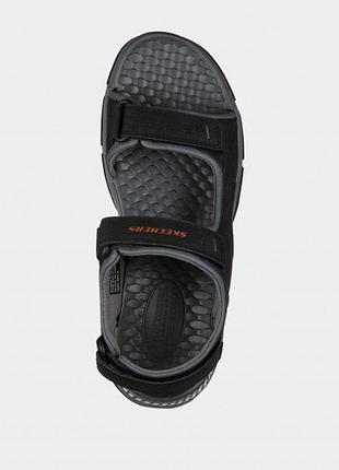 Сандалі чоловічі на широку стопу skechers / оригінальні сандалії скечерс4 фото