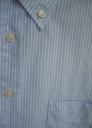Мужская рубашка в полоску, классика, xxl2 фото