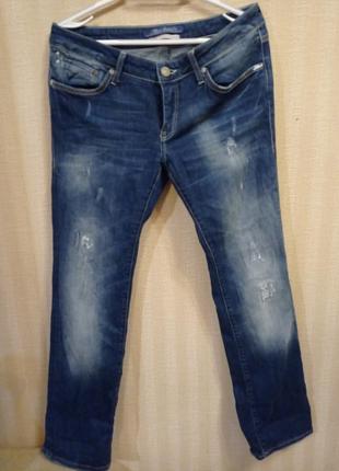 Стильні джинси з потертостями, р29-30