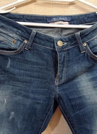 Стильні джинси з потертостями, р29-302 фото