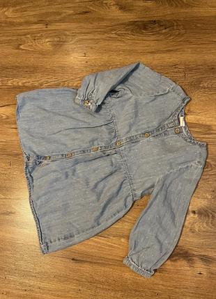 Продам джинсовое платье h&amp;m 86 см (12-18 мес).