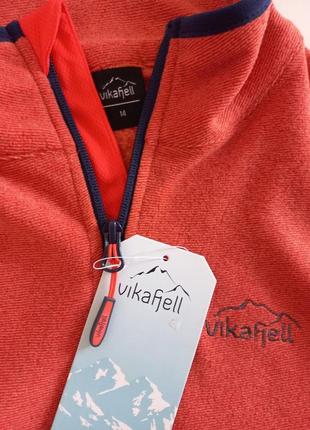 Vikafjell термобілизна кофта під горло з прорізями для пальців 14 євро-розмір. норвегія  нова