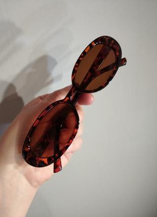 Очки солнцезащитные, окудяры от солнца, очки леопардовые4 фото