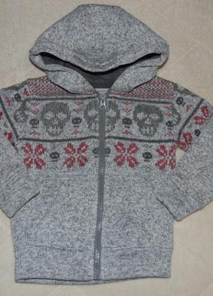 Тепла кофта толстовка хлопчику 2 роки