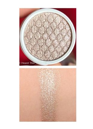 Мусовые тени для век colourpop super shock shadow оттенок i heard this