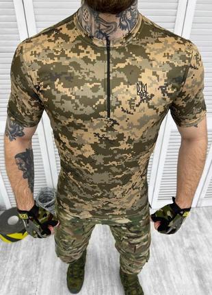 ✨ coolpas пиксель! качественная мужская военная футболка