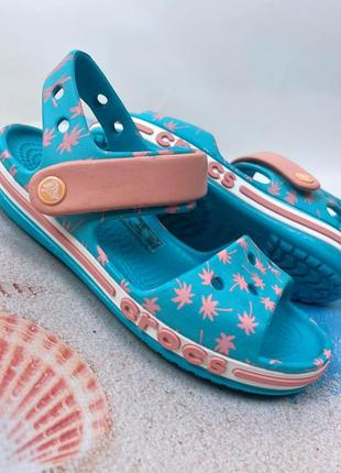 Детские сандалии crocs bayaband sandal kids original pool1 фото