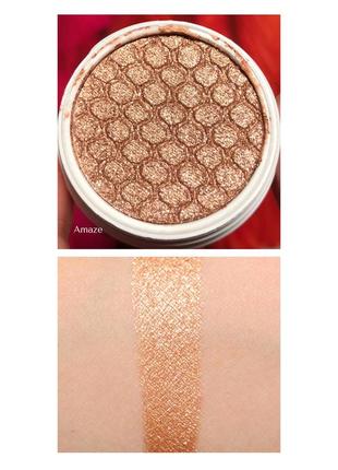 Мусовые тени для век colourpop super shock shadow оттенок amaze