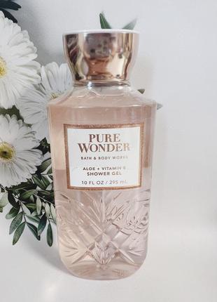 Гель для душу pure wonder от bath and body works