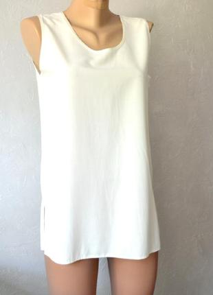 Блузка нежно-молочного цвета leardini1 фото