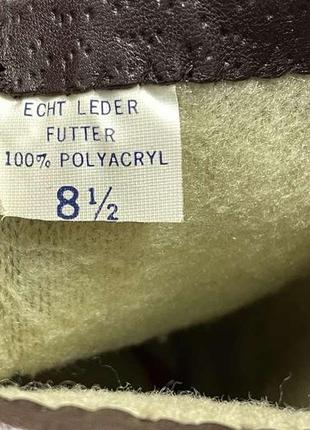 Перчатки кожаные leder, m-l, размер 8,5. как новые!