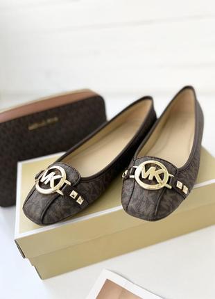 Балетки жіночі michael kors fulton moc