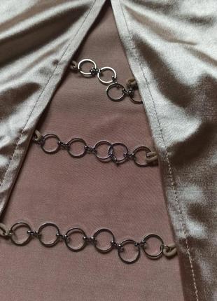 Черная и кремовая юбка shein3 фото