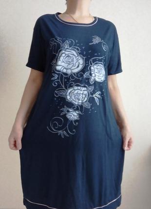 Платье с коротким рукавом для женщин 60р1 фото