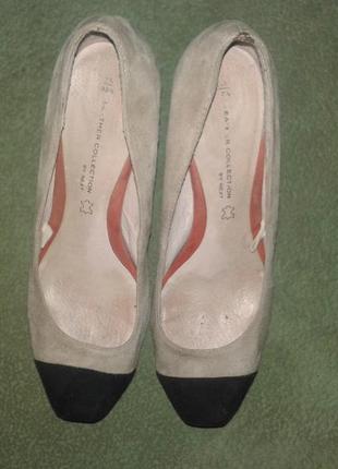 Туфли  замша