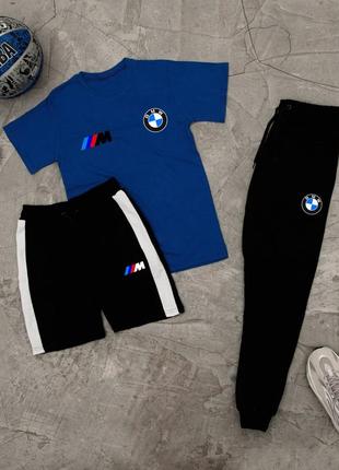 Шорты + футболка! базовый, спортивный костюм, летний комплект bmw motorsport