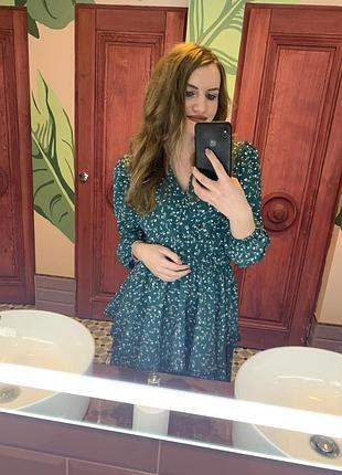 Платье в цветочек