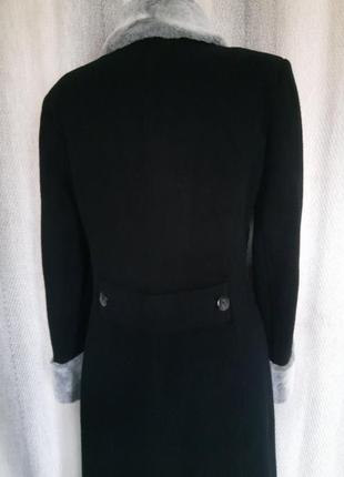 80% лана. женское демисезонное шерстяное пальто. весеннее, осеннее. деми.4 фото