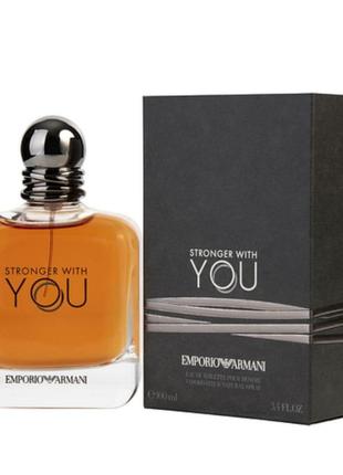 Туалетна вода giorgio armani emporio духи armani stronger with you 100 ml (джорджіо армані стронгер віз ю)1 фото