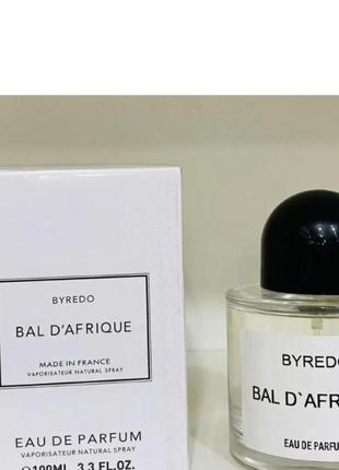 Byredo bal d'afrique парфюмированная вода 100 ml духи байредо бал африка парфюмерия унисекс