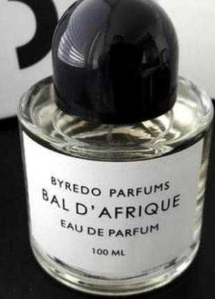 Byredo bal d'afrique парфюмированная вода 100 ml духи байредо бал африка парфюмерия унисекс2 фото