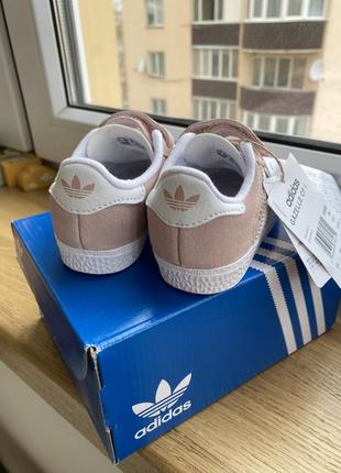 Кроссовки детские adidas gazelle р.22,54 фото