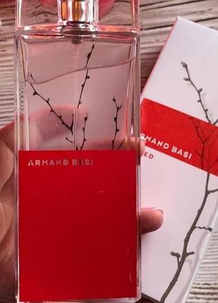 Armand basi in red eau de toilette туалетная вода 100 ml арманд баси и др род женский