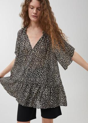 Туніка arket printed viscose tunic3 фото