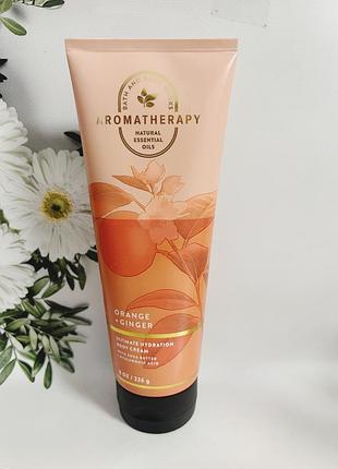 Крем для тіла aromatherapy - orange + ginger від bath and body work