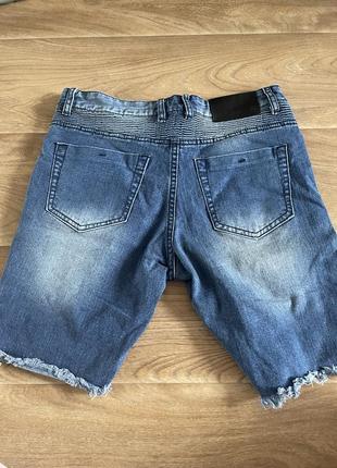 Шорты джинсовые 2