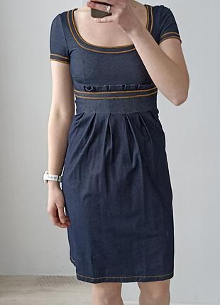 Платье из эластичного джинса