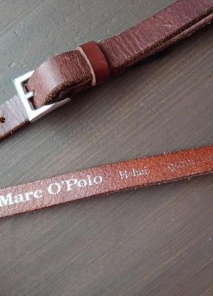 Стильний та якісний шкіряний ремінчик від marc o polo1 фото