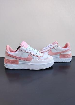 Nike air force 1 shadow white&pink